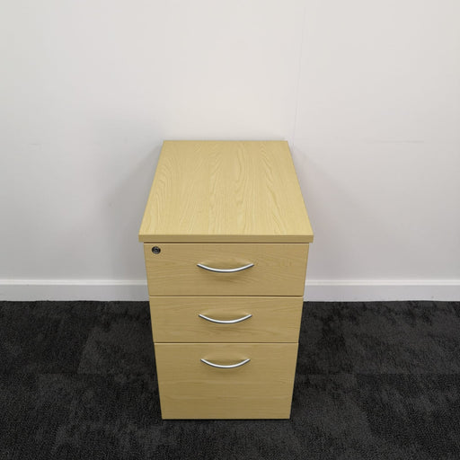 Wooden 3-drawer Desk Drawers - Maple - CSOS1886 | Coggin Sustainable Office Solutions | Online Shop