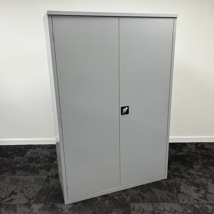 Metal Storage Cupboard - H1800mm - Grey - CSOS1964 | Coggin Sustainable Office Solutions | Online Shop