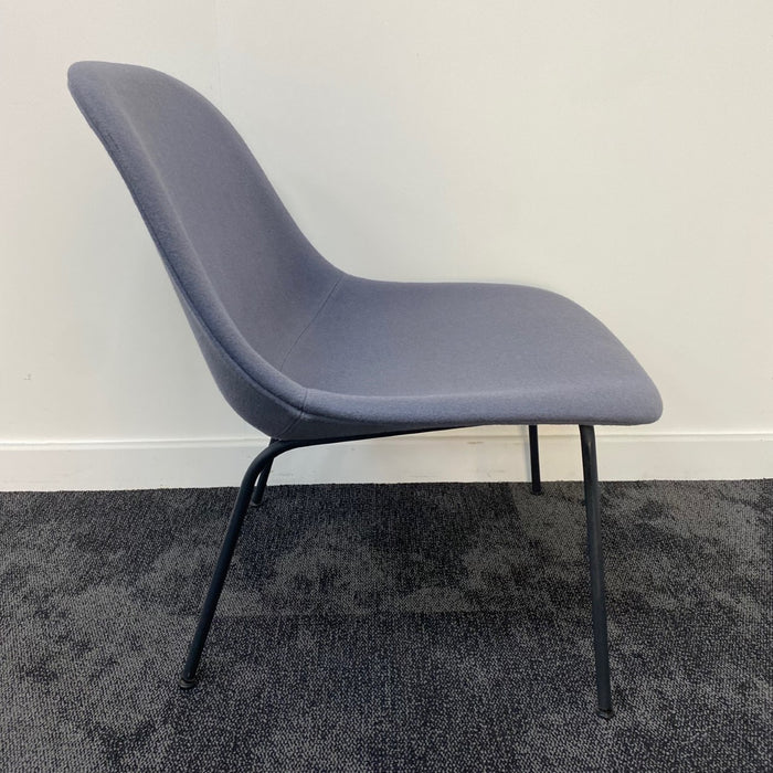 Muuto Fiber Lounge Chair - Grey - CSOS2062 | Coggin Sustainable Office Solutions | Online Shop
